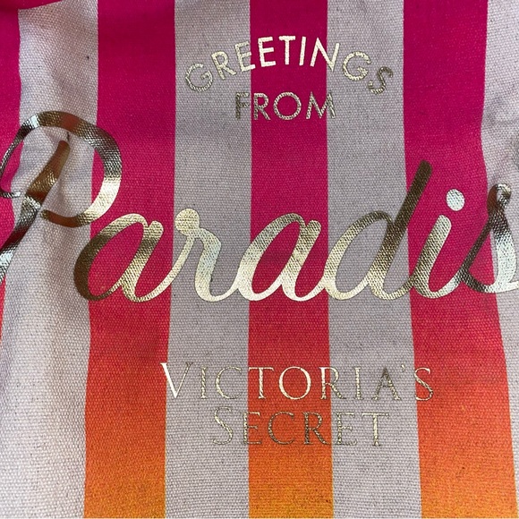 NWT Victoria's Secret Pink and Orange Tote Bag - Picture 16 of 16
